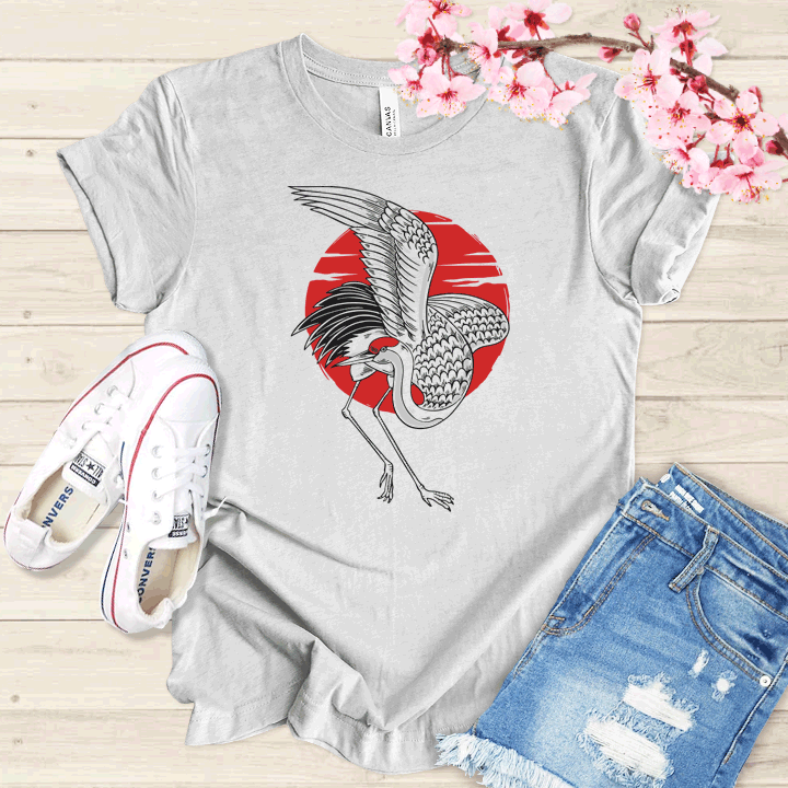 Grue majestueuse T-shirt