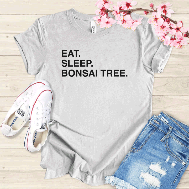 Eat Sleep Bonsaï Tree T-shirt