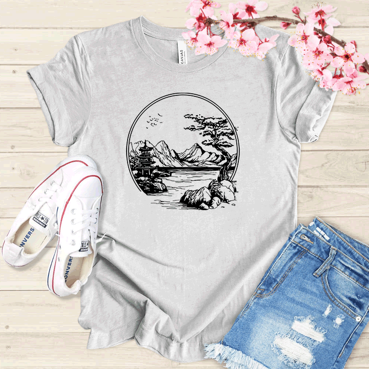 Paysage Japon T-shirt