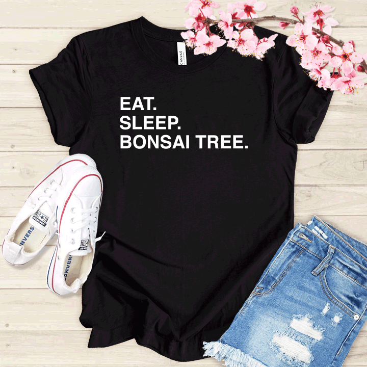 Eat Sleep Bonsaï Tree T-shirt