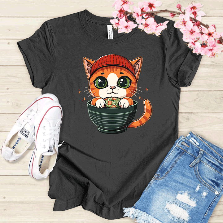 Chaton roux T-shirt