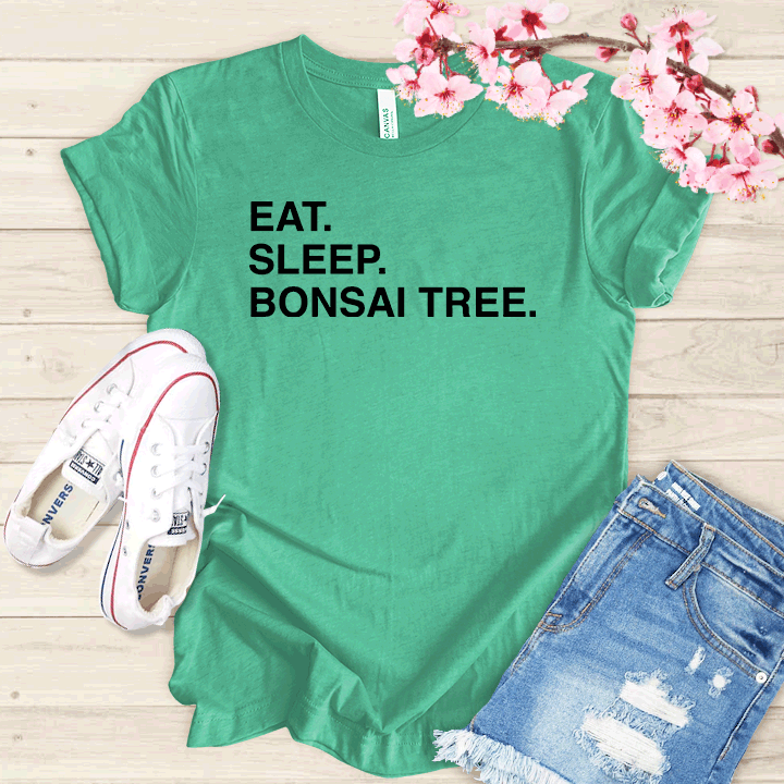 Eat Sleep Bonsaï Tree T-shirt