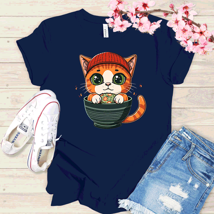 Chaton roux T-shirt