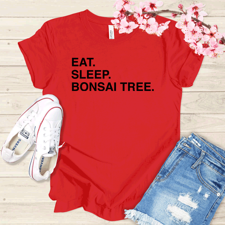 Eat Sleep Bonsaï Tree T-shirt