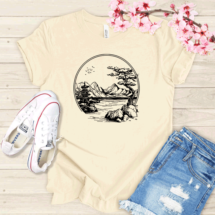 Paysage Japon T-shirt