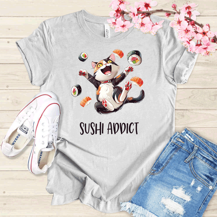 Sushi Addict T-shirt