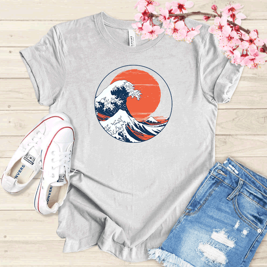 Vagues japonnaises T-shirt