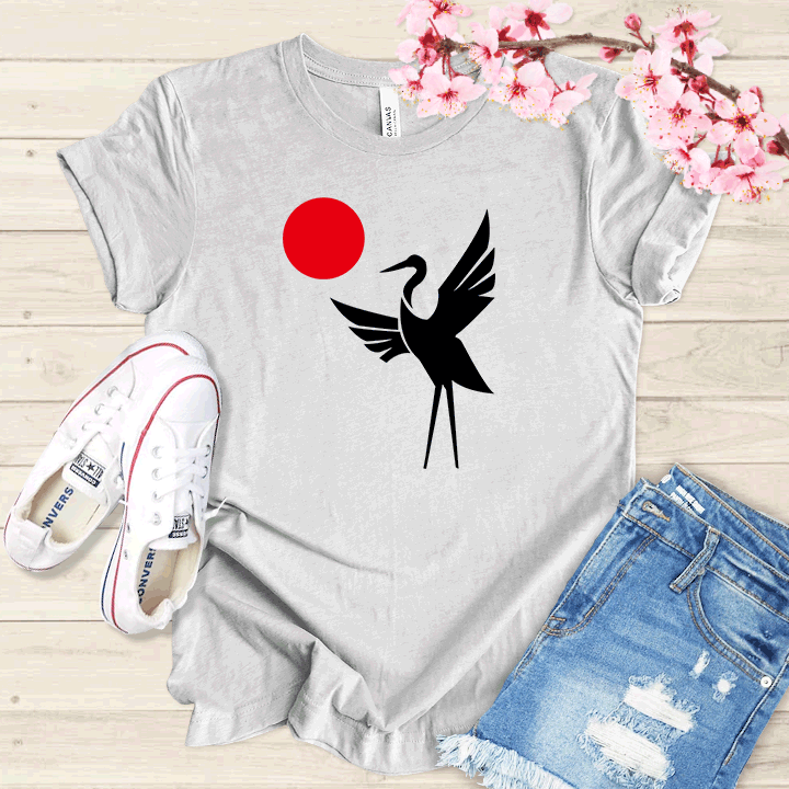 Soleil et Grue T-shirt