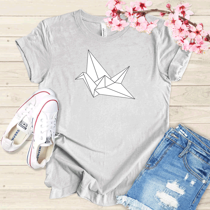 Oiseau Origami T-shirt