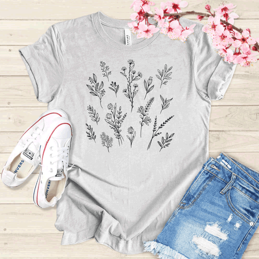 Plantes du Japon T-shirt
