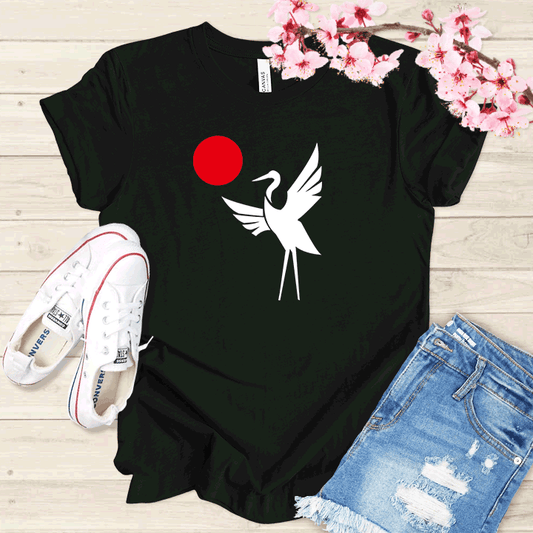 Soleil et Grue T-shirt