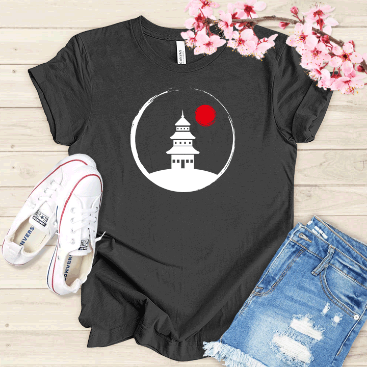 Temple et soleil T-shirt