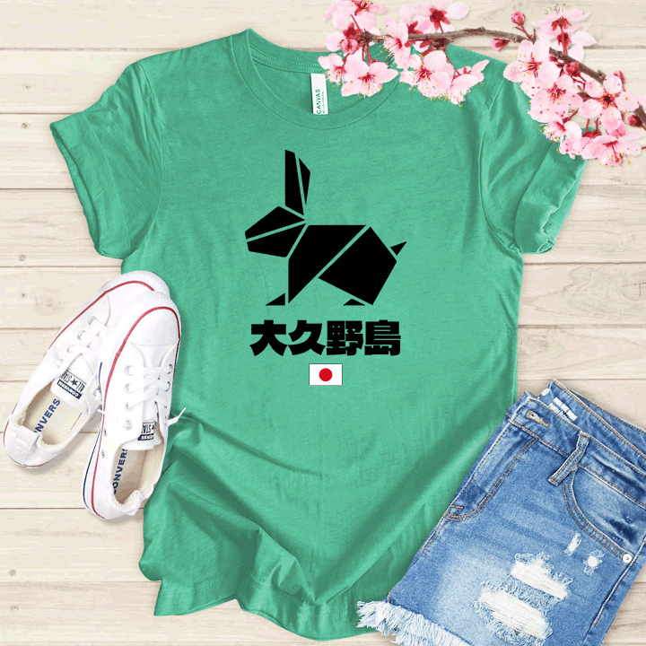 Origami lapin T-shirt