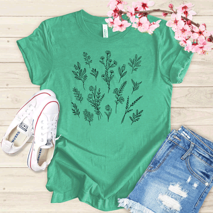 Plantes du Japon T-shirt