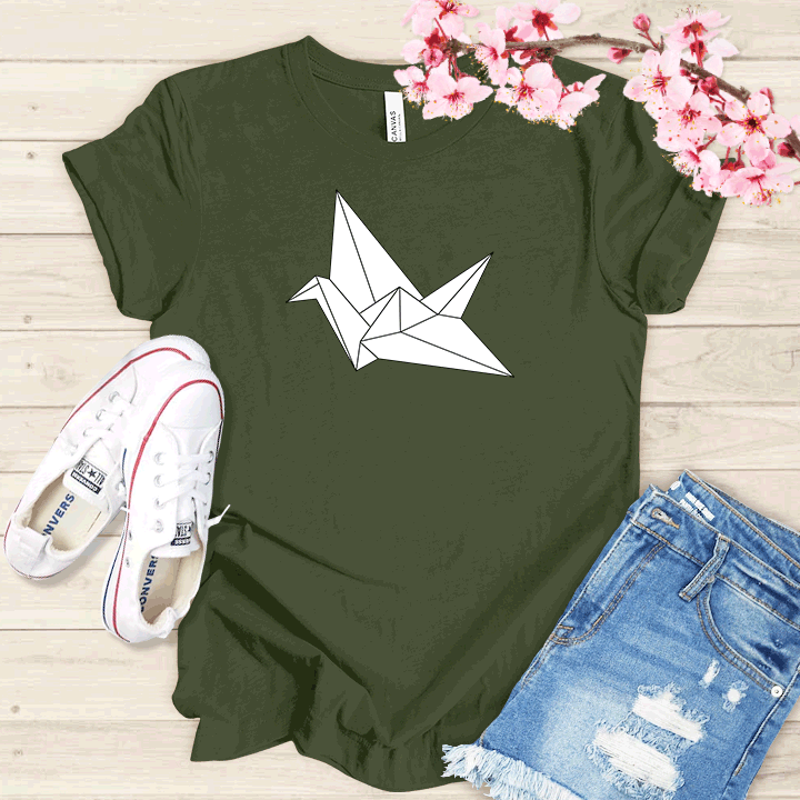 Oiseau Origami T-shirt