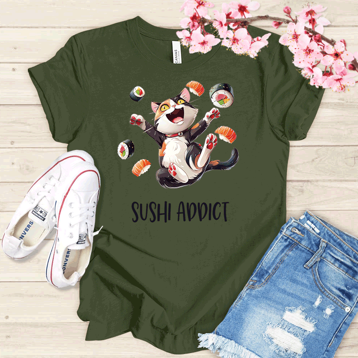Sushi Addict T-shirt