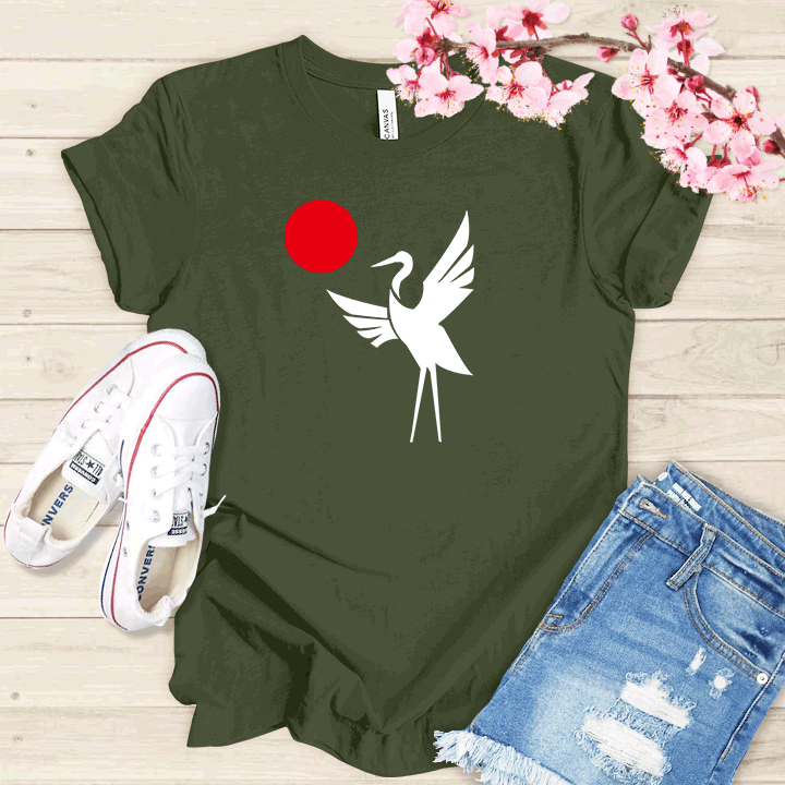 Soleil et Grue T-shirt