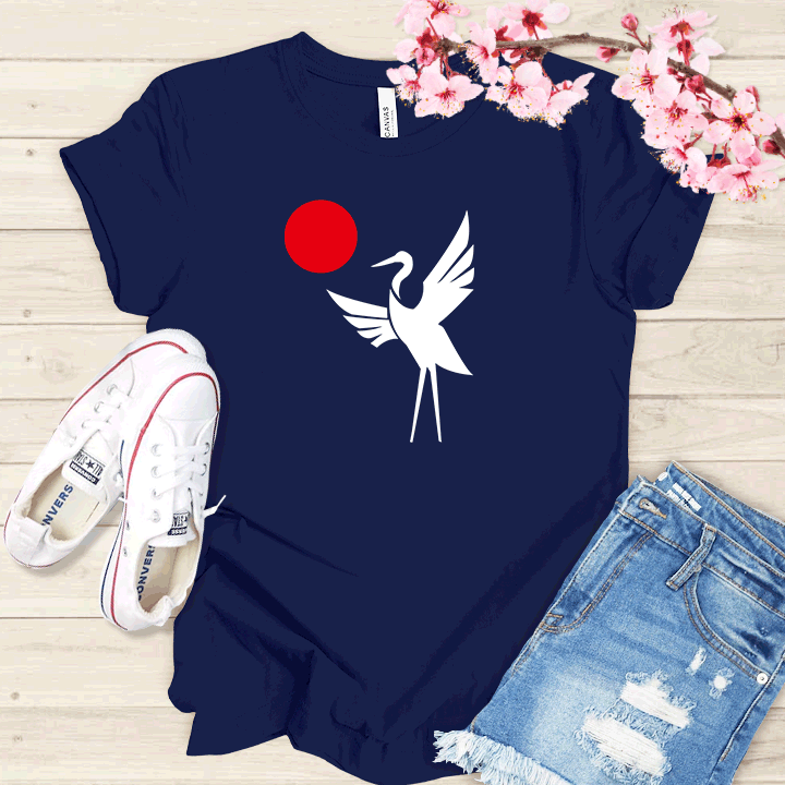 Soleil et Grue T-shirt