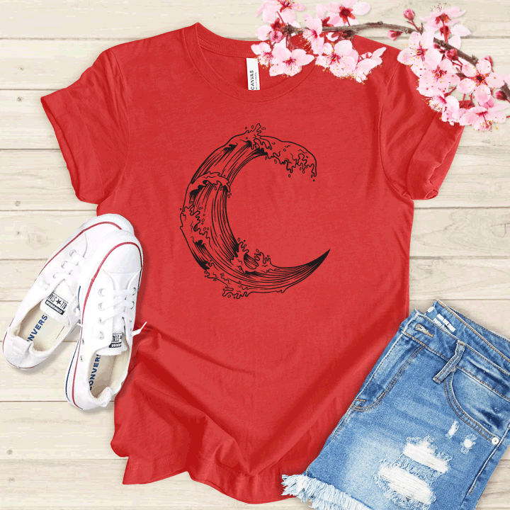 Moonrise Vague T-shirt