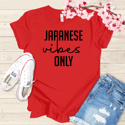 Japanese vibes only T-shirt