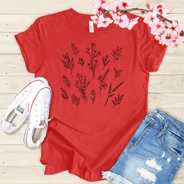 Plantes du Japon T-shirt