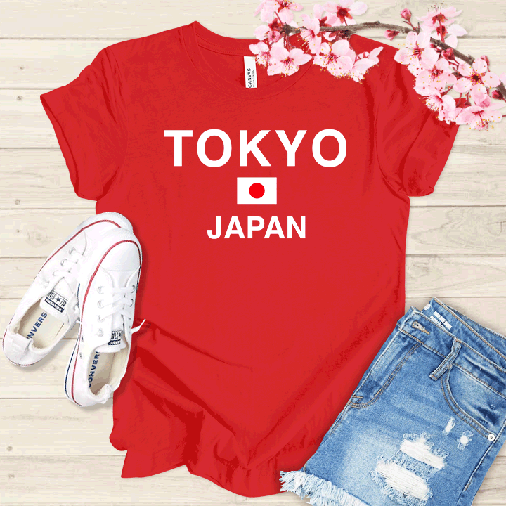 Tokyo Drapeau T-shirt