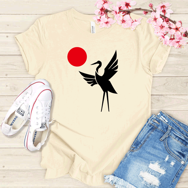 Soleil et Grue T-shirt