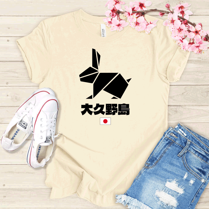 Origami lapin T-shirt