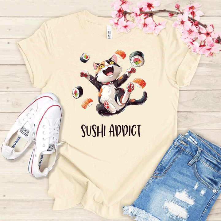 Sushi Addict T-shirt