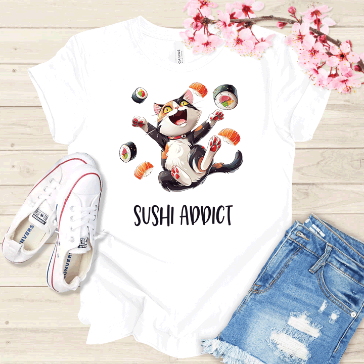 Sushi Addict T-shirt