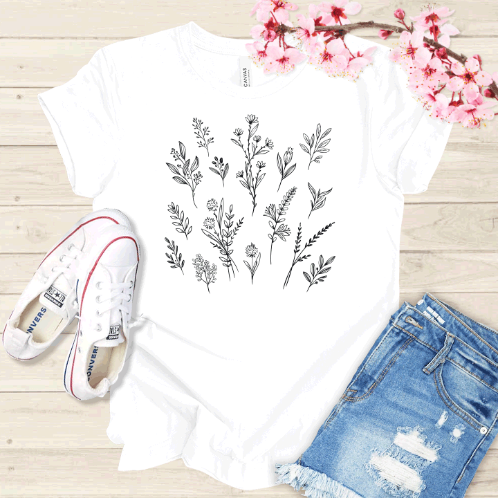 Plantes du Japon T-shirt