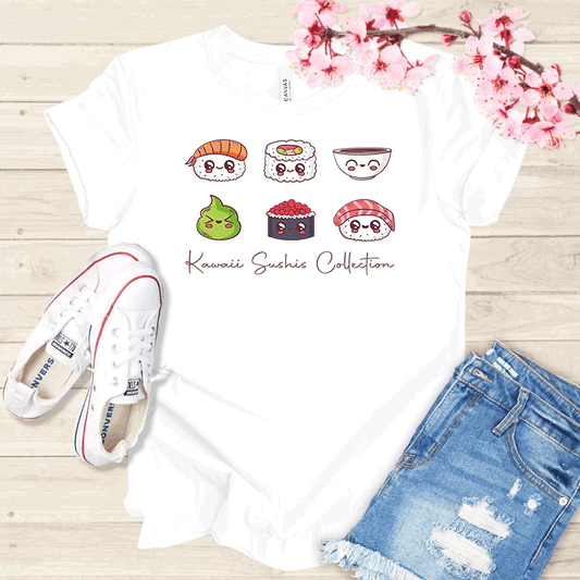 Kawaii Sushis Collection T-shirt